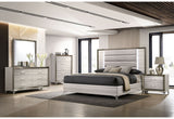 Zambrano - 6 Piece King Bedroom Set With Vanity Set - White