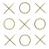 XOXO - Steel Wall Decor - Yellow