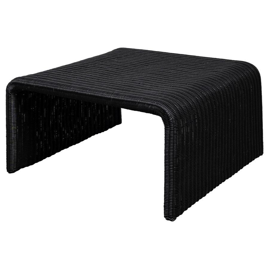 Cahya - Woven Rattan Table