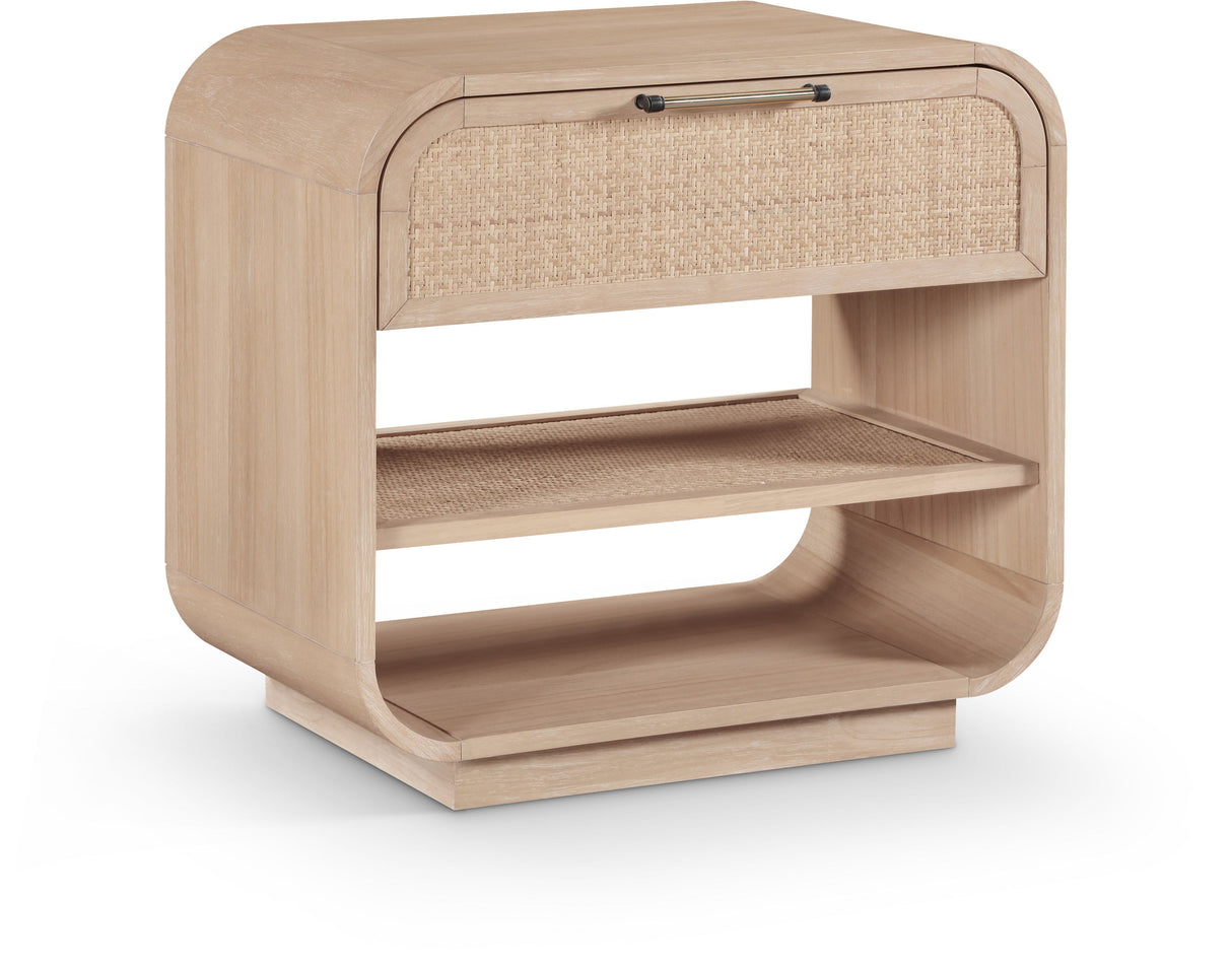 Windsor - Rubberwood Night Stand - Natural