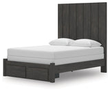 Fraluna - Panel Storage Bed