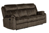 U7303 - Recliner Sofa - Domino Coffee