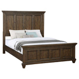 Bennington - Queen Rectangular Bed - Acacia Brown