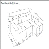 Seltos - Power Sectional - Gray