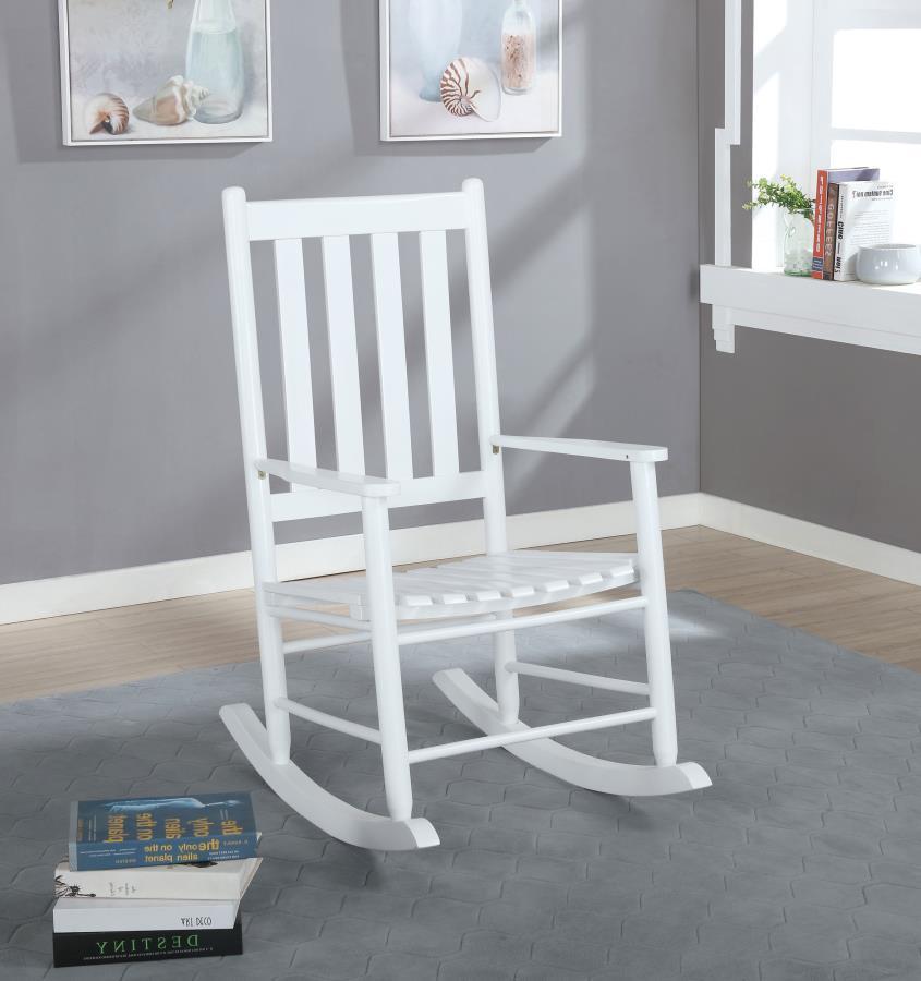 Annie - Slat Back Solid Wood Rocking Chair