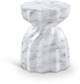 Caserta - Marble Finish Concrete End Table