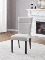 D149 - 3D Faux Paper Marble Dining Table - Gray