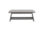 D8192 - Triangle Dining Table, Four Dining Chairs & Bench - Light Gray