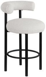 Bordeaux - Stool With Black Legs (Set of 2)