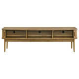 Croyden - 71" TV Stand Media Console - Weathered Natural