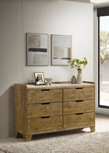 Henderson - 6-Drawer Bedroom Dresser Cabinet