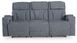 Studio Cave - Power Reclining Sofa - Steel