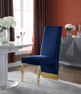 Porsha - Dining Chair with Gold Legs (Set of 2)