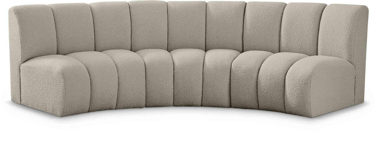 Infinity - 3 Piece Modular Sectional - Light Brown