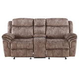 Zubaida - Loveseat w/USB Dock & Console (Glider & Motion)