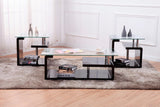 T307 - Coffee Table & 2 End Tables - Black