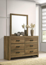 B526 - Mirror - Knotty Oak