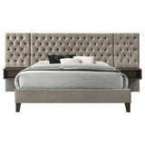 Marley - Upholstered Wall Panel Bed