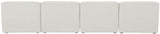 Miramar - 4 Seat Armless Modular Sofa