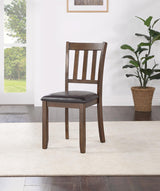 D231 - 5 Piece Dining Room Set (Dining Table With 4 Chairs) - Walnut
