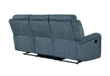 U6024 - Reclining Sofa - Dark Gray