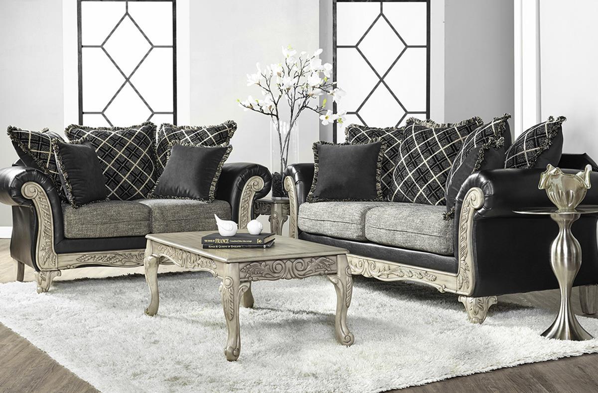 U202 - Loveseat - Dark Gray