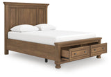 Feddinger - Panel Storage Bed