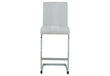 D208 Bar Table And Two D915 Bar Stools - White