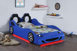 Cruiser - Wood LED Race Car Bed And 7" Mattress