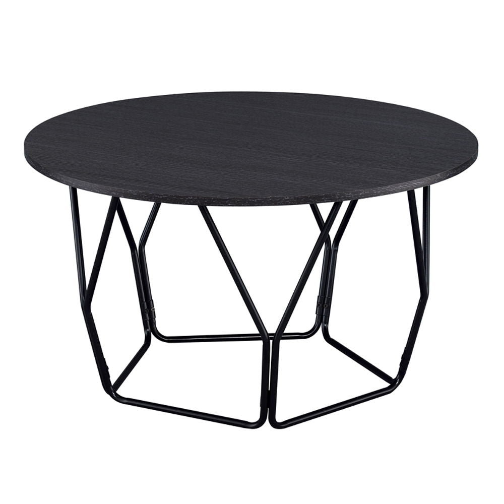 Sytira - Coffee Table - Espresso & Black