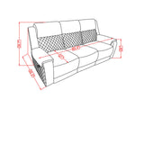 Alicia - Traditional Reclining Set