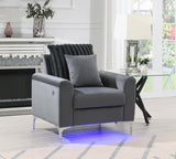 U481 - 3 Piece Living Room Set (Sofa, Loveseat, Chair) - Gray