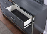 B223 - Dresser - Charcoal Gloss