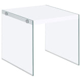Opal - Rectangular Glass Frame Table