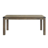 Abiram - Dining Table - Rustic Oak Finish