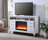 W224 - Fireplace And W600 Insert - White