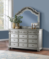 B062 - Mirror - Metallic Shimmer Silver