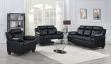 U467 - Loveseat - Black