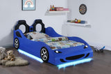 Cruiser - Wood LED Race Car Bed And 7" Mattress