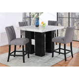Mikha - Bar Table And 4 Bar Stools