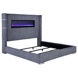 Tisdall - Upholstered Fireplace Bed