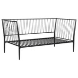 Richland - Metal Twin Daybed Bed Frame - Matte Black