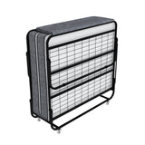 Vito - Double Size Folding Bed - Dark Gray / White