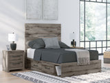 Graystorm - Panel Storage Bed