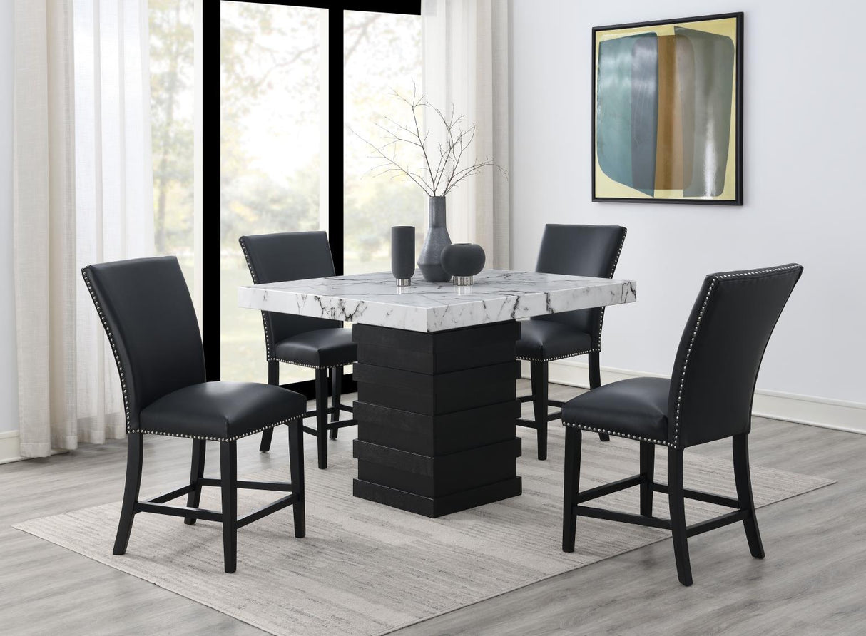 D138 - Counter Height Table - White