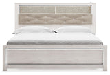 Altyra - King Bookcase Panel Bed - White
