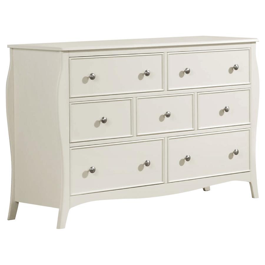 Dominique - 7-Drawer Dresser - White