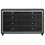 Lorient - 8-Drawer LED Bedroom Dresser Cabinet