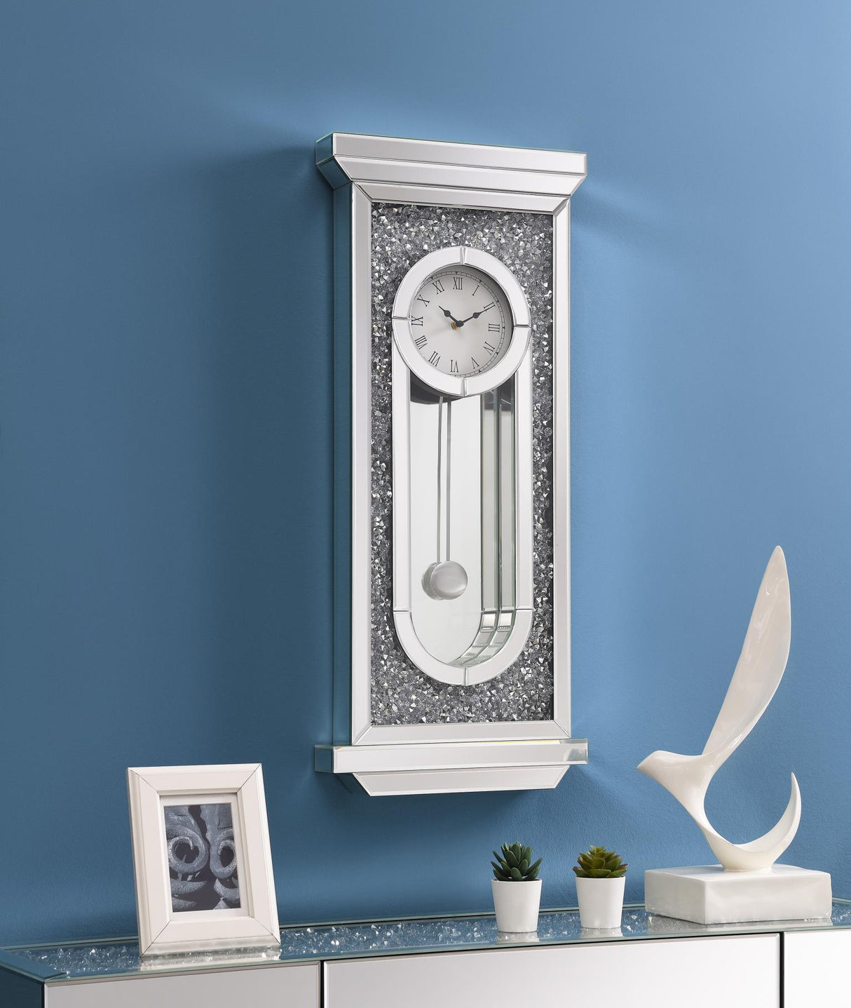 A3100 - Wall Clock - Pearl Silver