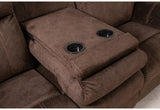 U7303 - Recliner Sofa - Domino Coffee